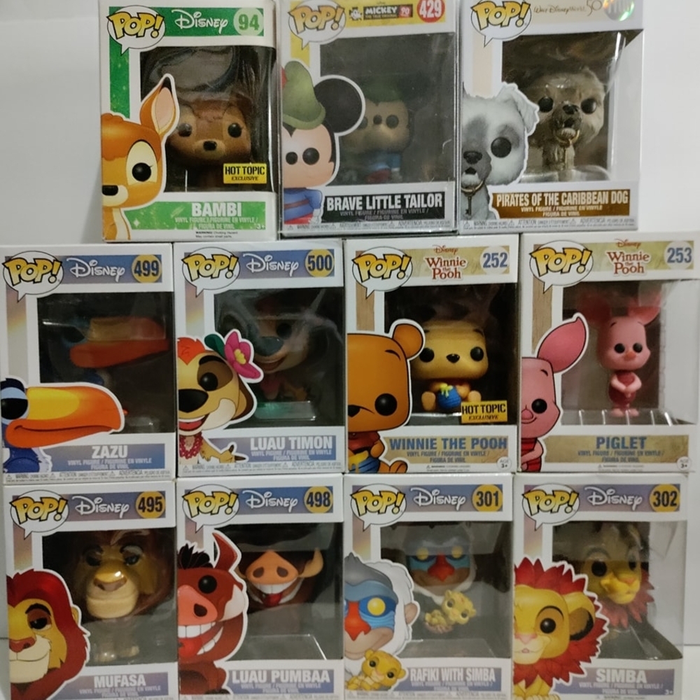 Funko Pop's Disney Sets